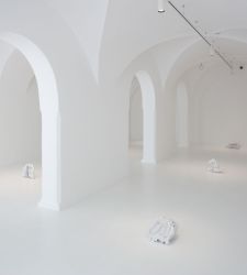 Federico Fusj on display in the Czech Republic: his sculptures at the Wortner House in Česk&eacute; Budějovice