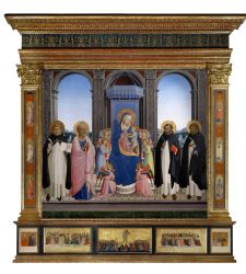 Le retable de Fiesole fait son retour dans son &eacute;glise apr&egrave;s avoir &eacute;t&eacute; restaur&eacute;, gr&acirc;ce &agrave; Friends of Florence