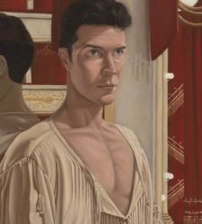 Now Roberto Bolle has his portrait in a museum: the work enters the collection of the Museo del Novecento