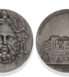 First Olympic medal from 1896 sold for 120 thousand euros