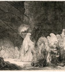 At the Civic Museum of Bari, an exhibition places Rembrandt and Barocci engravings in dialogue