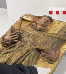 Spain: A 16th-century bas-relief stolen 16 years ago from a monastery in Navarre has been recovered
