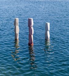 Florence, a new site-specific installation will transform the Courtyard of Palazzo Strozzi into a sea 