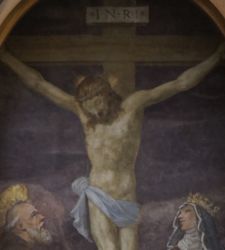 Florence, Via dell'Agnolo Tabernacle restored