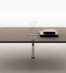 The Schwob Table, a 1959 design by Mangiarotti and Morassutti, returns to Paris