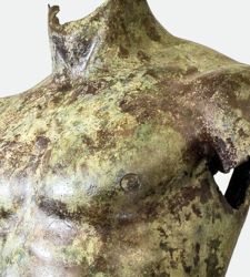 The restored Torso of Leghorn, a large bronze from the Medici collections, returns to the Archaeological Museum of Florence