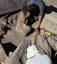 T&uuml;rkei: In Aspendo wurde eine r&ouml;mische Marmorgruppe mit Asklepios und Telesphoros entdeckt