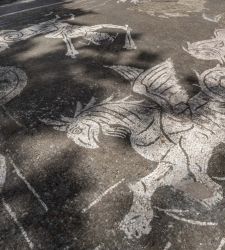 First excavation at the Villa dei Tritoni in Rome since its acquisition by the government
