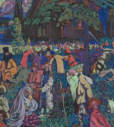 A Kandinsky masterpiece is set to go up for auction at Christie&rsquo;s after being returned to the heirs