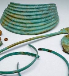 Germany, a Bronze Age deposit discovered in a wind farm.