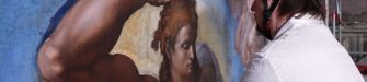 On the scaffolding of Michelangelo's Last Judgment: how the colors of the masterpiece are reborn