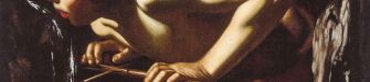 Caravaggio in der Feluke. Ein oft &uuml;bersehenes, aber &auml;u&szlig;erst hochwertiges Werk mit dem Titel &bdquo;San Giovannino&ldquo;